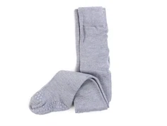 GoBabyGo grey melange kravlestrømpebukser merinould